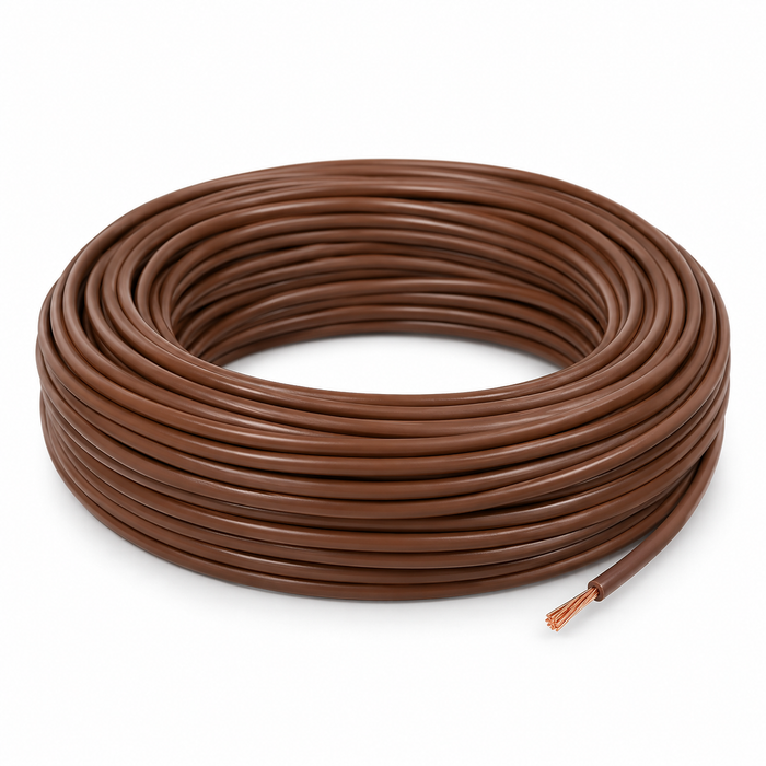Imagem ilustrativa de cabo elétrico flexível de cobre