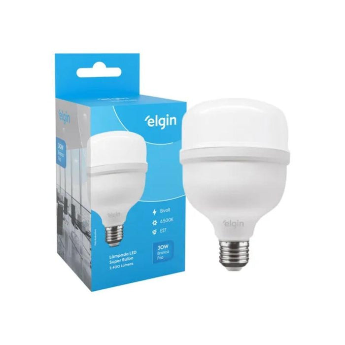 Lâmpada LED Bulbo 30W 6500K Bivolt Elgin